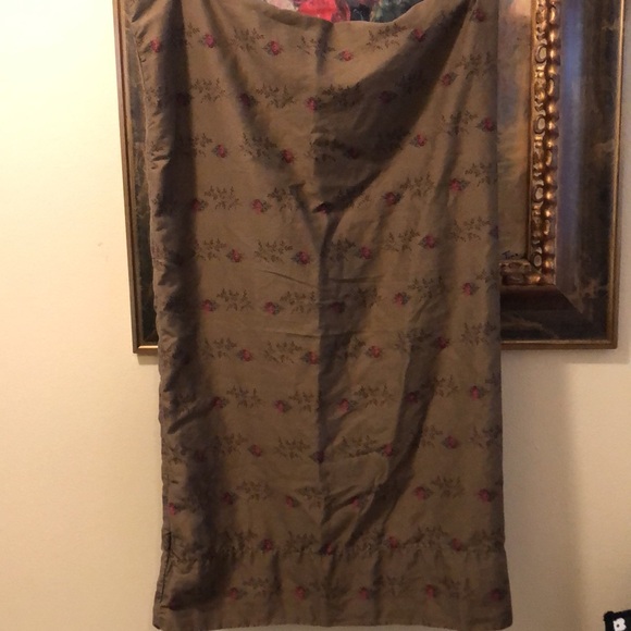 🌹Ralph Lauren Formal Garden Brown vintage standard size pillowcase - Picture 3 of 6